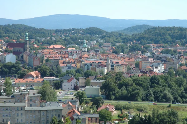 Jelenia Góra régi város — Stock Fotó