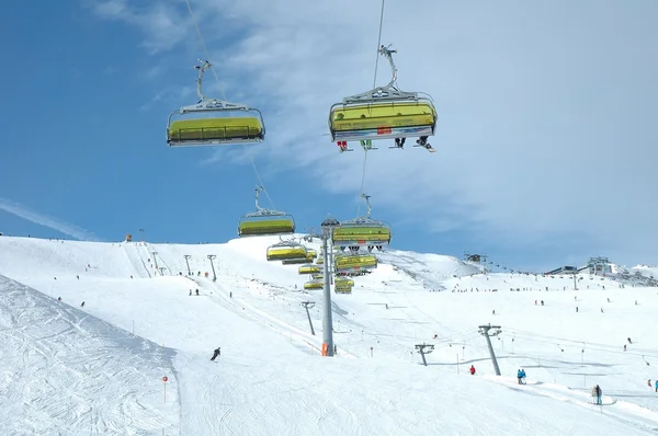 Ski lift — Stock Photo, Image