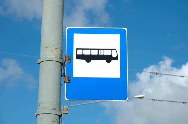 Λεωφορείο στοπ — Φωτογραφία Αρχείου