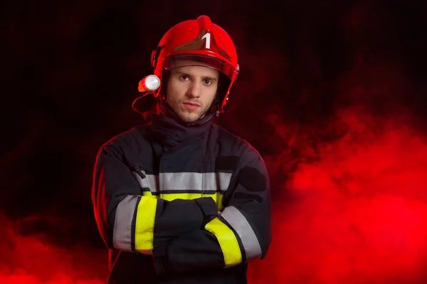 Portrait of the fireman