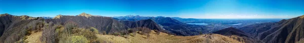 Landschaft Der Brianza Vom Monte Puscio Aus — Stockfoto