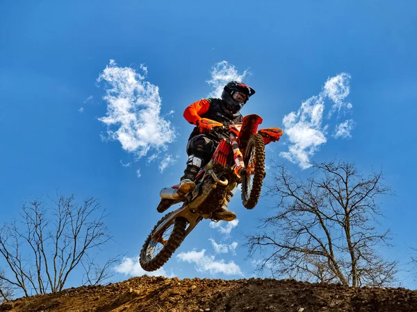 Motocross Escena Sendero — Foto de Stock