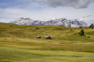 Landscape of the Dolomites in Alta Badia