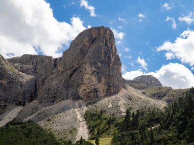 Landscape of the Dolomites in Alta Badia