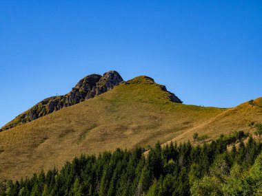Cömert Dağı 'nın manzarası