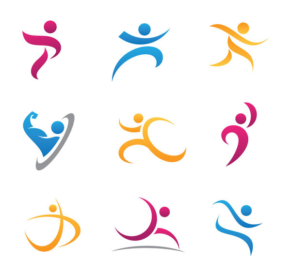 City fitness sport gym and human - people activity