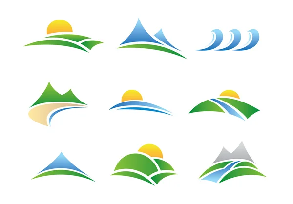 doğa manzara dağ tepe ve dalga veya nehir deneyimi