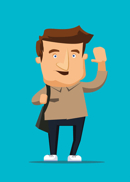 Going on a tripe of a lifetime vector illustration