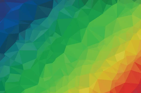 Fondo textura moderna geometría triángulo arco iris espectro de colores — Vector de stock