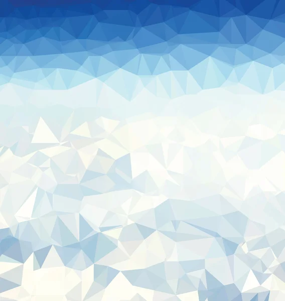 バック グラウンドでモダンな生地の三角形ジオメトリ雪インスピレーション — ストックベクタ
