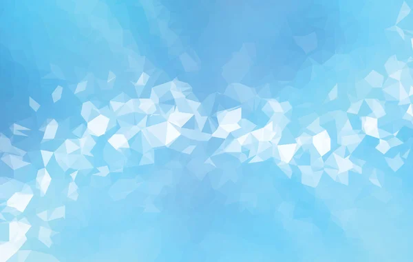 Fondo textura moderna geometría triángulo abstracto azul línea — Vector de stock