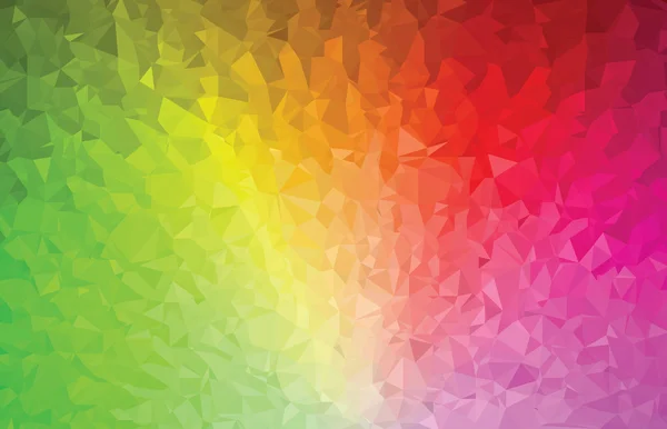 Tło geometrii trójkąta streszczenie wzór widma koloru — Wektor stockowy