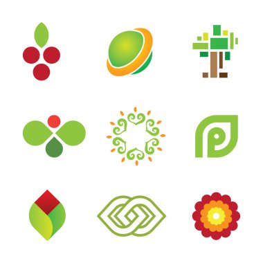 tatlı meyvesi yeşil doğa güvenli dünya toplum logo simge