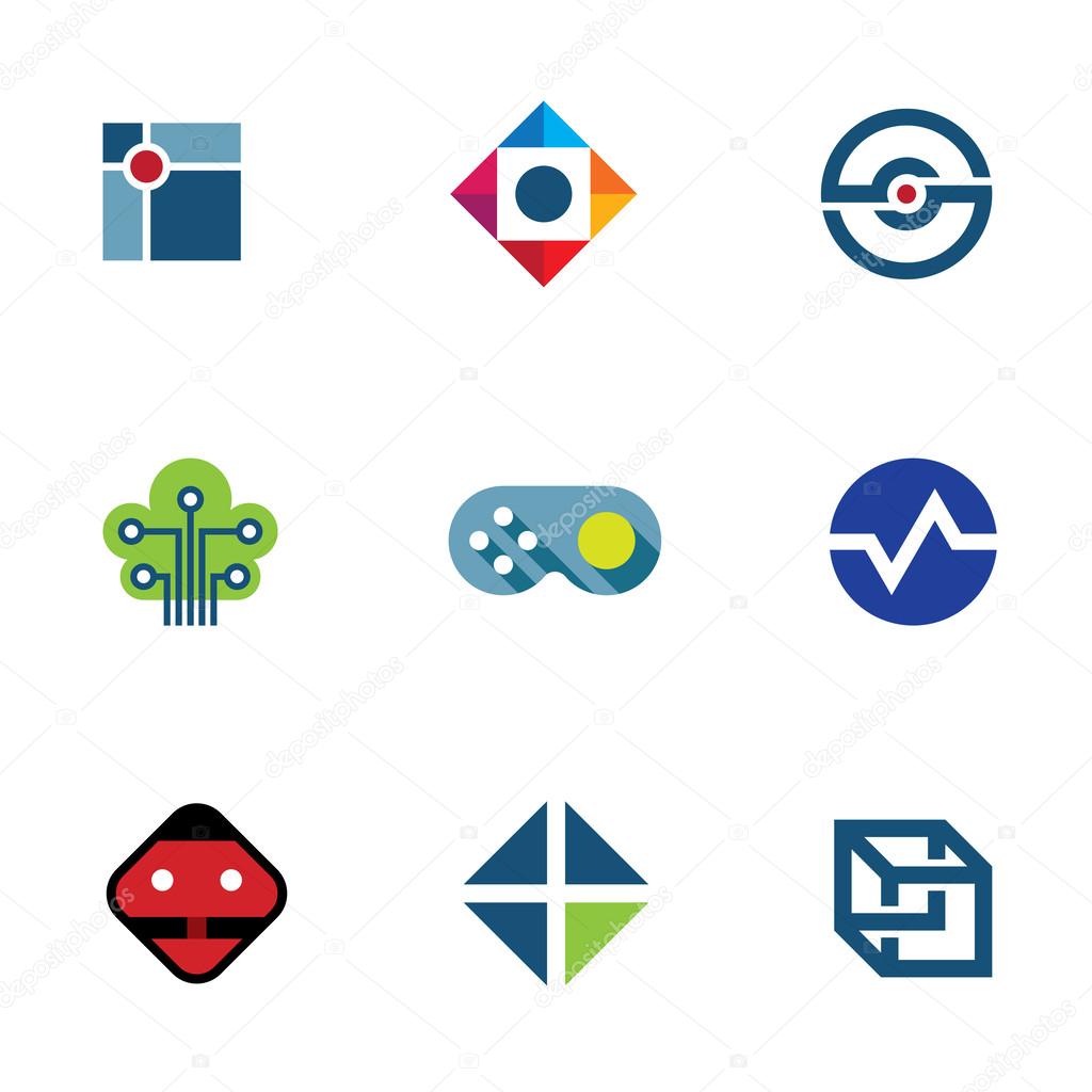 IT developer game company community professional fun ideas logo icon