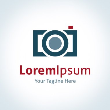 fotoğraf profesyonel bir şirket lens markası logo simge