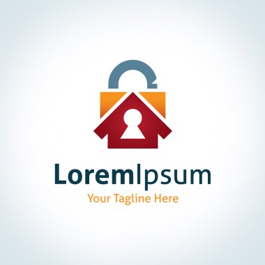 Ev Aile Koruması logo marka simgesi prim kadar kilitleme