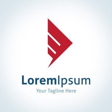 hareketli ileri ağaçlık iş profesyonel ok logosu simgesi