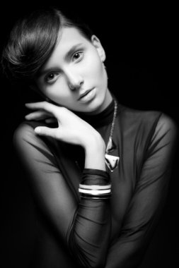 Bayan güzellik saç ve makyaj