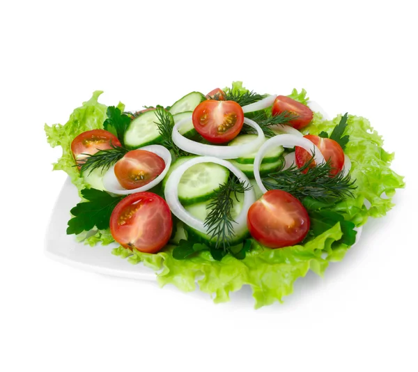 Салат из свежего сада — стоковое фото