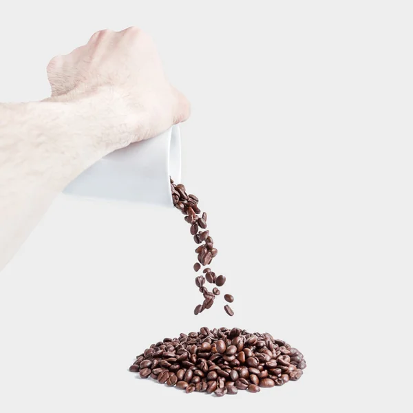 Dispersão de café — Fotografia de Stock