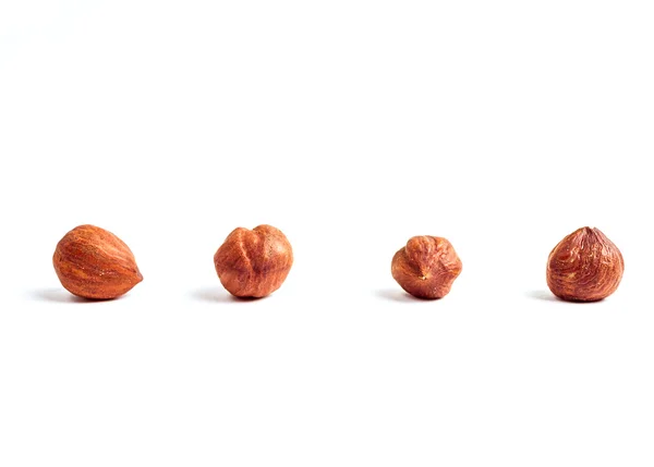 Four nuts — Stock Photo, Image