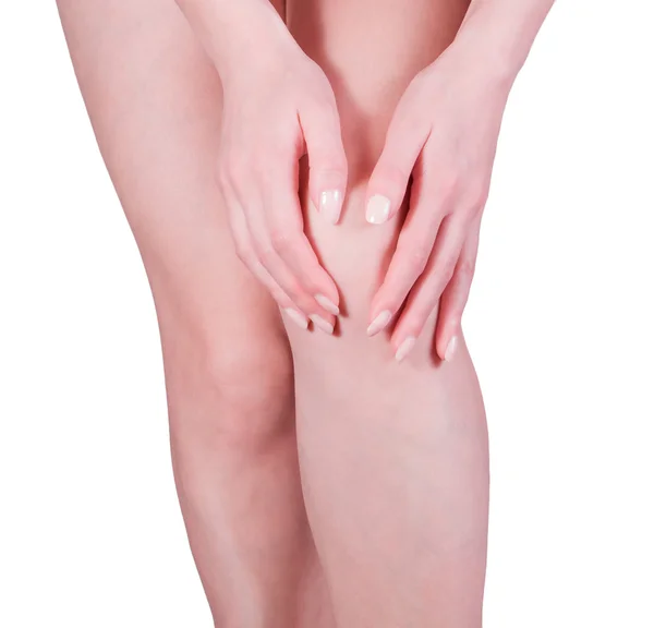 Pain knee — Stock Photo, Image