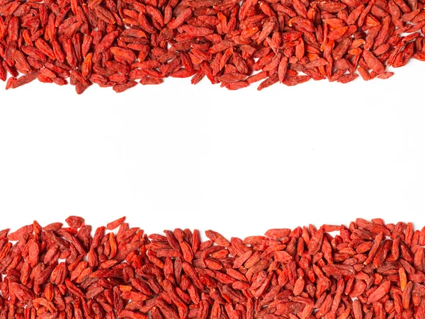 Le cadre est fait de baies de goji tibétain — Photo