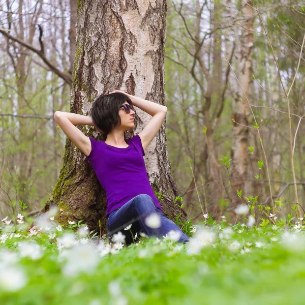 Relájate en el bosque — Foto de Stock