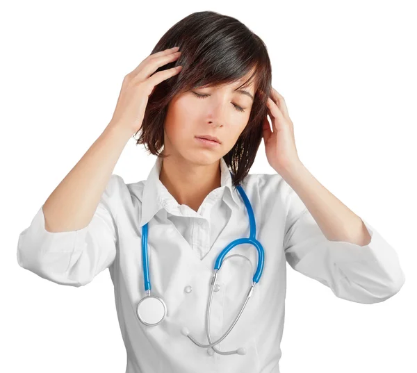 Fatigue on medical work — Stock Photo, Image