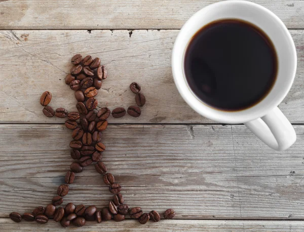 La energía del café — Foto de Stock