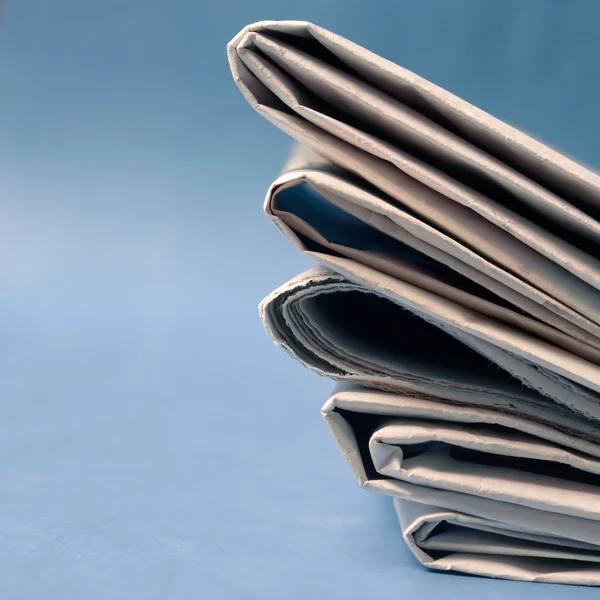 Newspaper on table — Stock Photo, Image