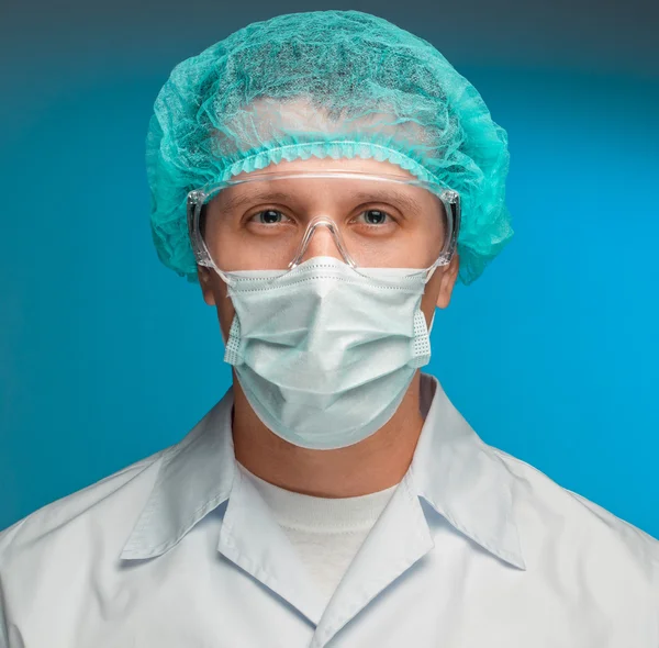 Portrait of a surgeon — Stock Photo, Image
