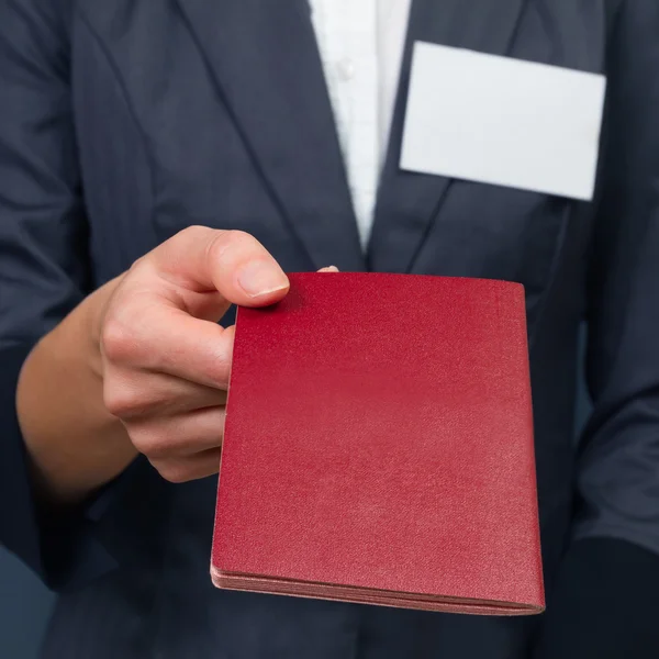 Passport control — Stock Photo, Image