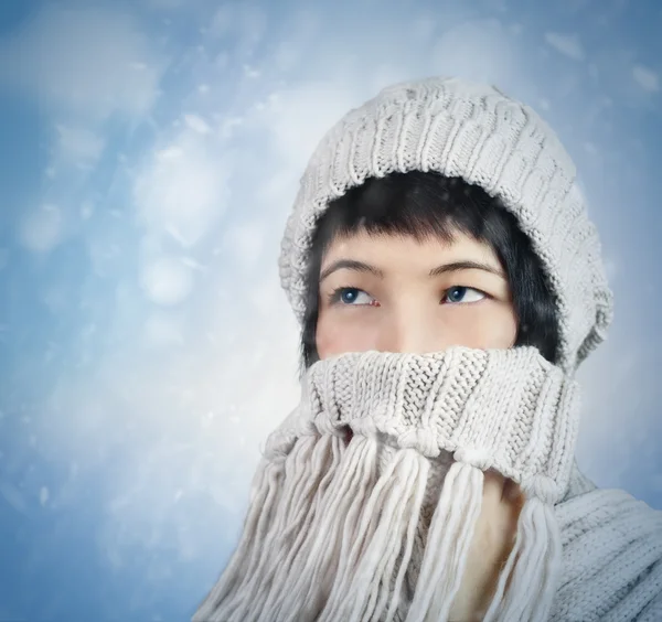 暖かいスカーフ — ストック写真