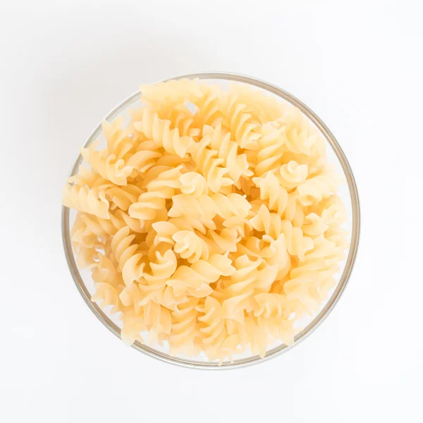 Macaroni in vorm een spiraal — Stockfoto