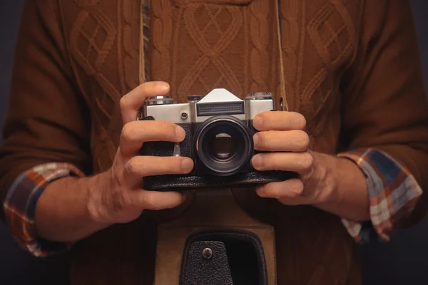오래 된 photocamera — 스톡 사진