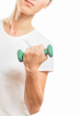 dumbbell ile jimnastik