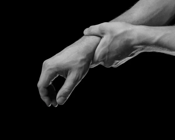 Erkek el bileği ağrısı — Stok fotoğraf