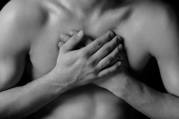 胸部痛 — ストック写真