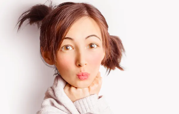 Funny girl — Stock Photo, Image