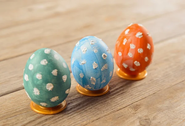 Three Easter eggs — Stock Photo, Image