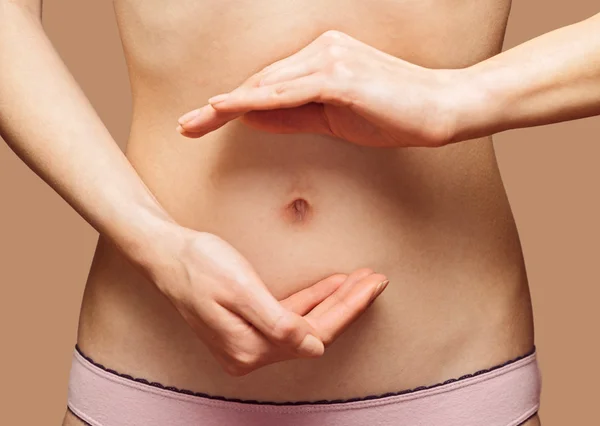 Female abdomen — Stock Photo, Image