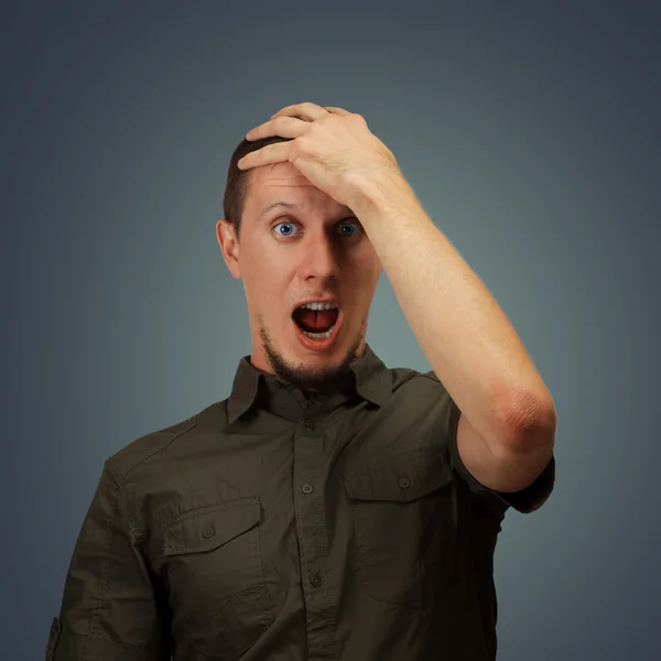 Surprised man — Stock Photo, Image