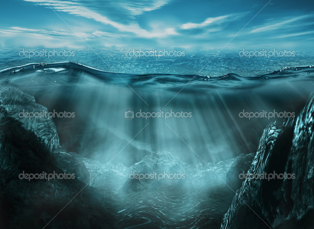 Deep ocean — Stock Photo © Remains #45000741