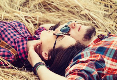 aşık genç bir çift aittir