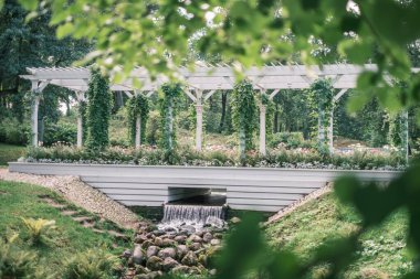 İskenderiye Halk Parkında Zıplama Verandası.