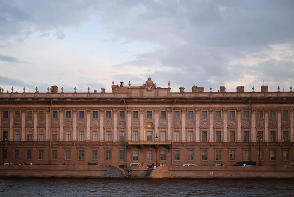 Marble Palace. Built in 1785. Architect Antonio Rinaldi. — Stock Photo, Image