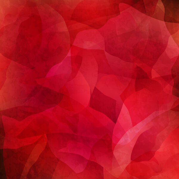 Abstract grungy red background
