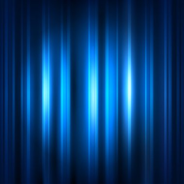 Blue abstract background with strips and patches of light clipart