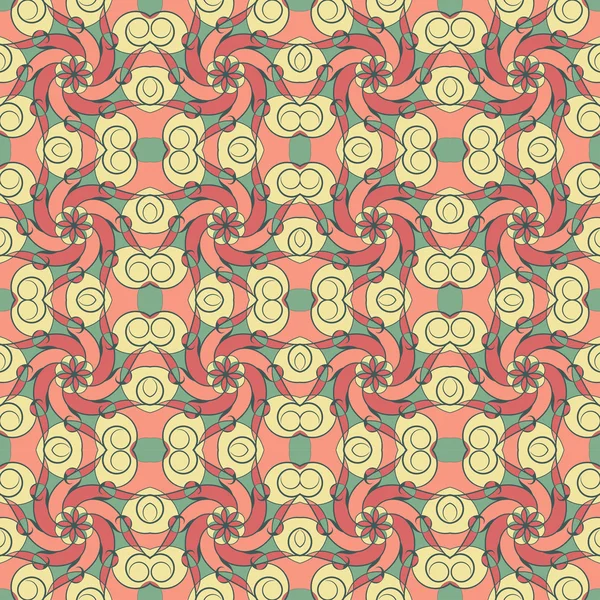 Vintage seamless pattern — Stock Vector